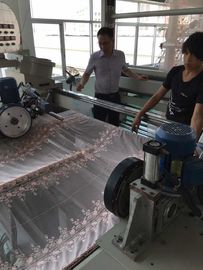 Knitted Fabric Heat Setting Machine , Textile Finishing Equipment Working Width 1200-3400mm